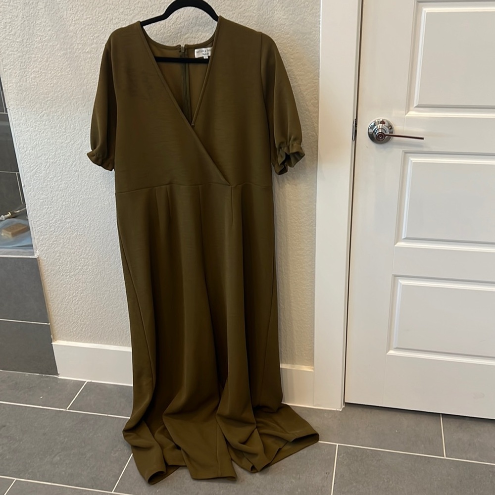 Madewell Olive Jumpsuit - XXL
